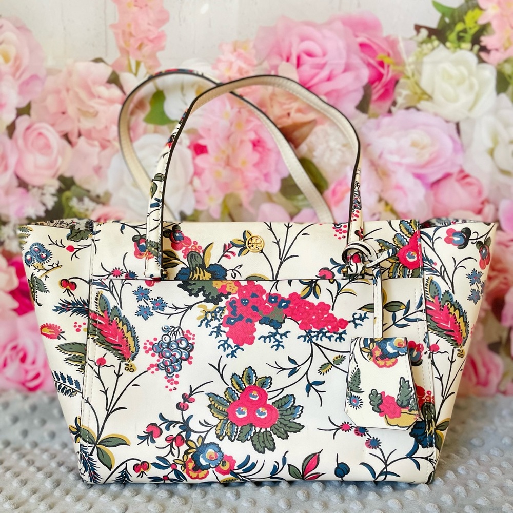 Tory Burch - Parker Small Gabriela Floral Leather (NEVER WORN)